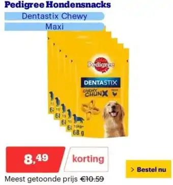 Bol.com Pedigree Hondensnacks aanbieding