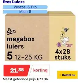 Bol.com Etos Luiers aanbieding