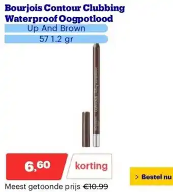 Bol.com Bourjois Contour Clubbing Waterproof Oogpotlood aanbieding