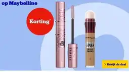 Bol.com op Maybelline aanbieding