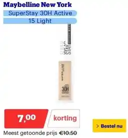 Bol.com Maybelline New York aanbieding