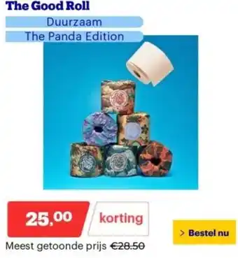 Bol.com The Good Roll aanbieding