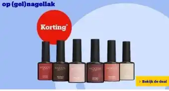 Bol.com op gel nagellak aanbieding