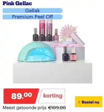 Bol.com Pink Gellac aanbieding