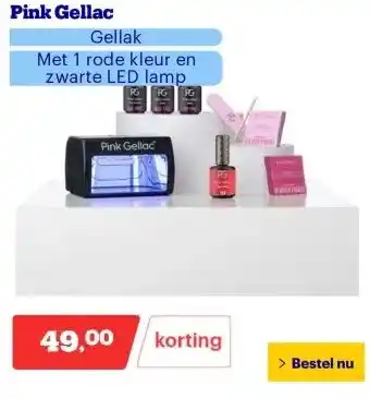 Bol.com Pink Gellac aanbieding