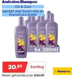 Bol.com Andrelon Shampoo aanbieding