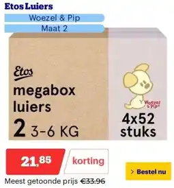 Bol.com Etos Luiers aanbieding