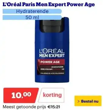 Bol.com L'Oréal Paris Men Expert Power Age aanbieding