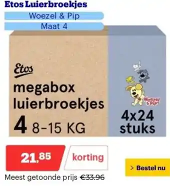 Bol.com Etos Luierbroekjes aanbieding