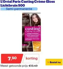 Bol.com L’Oréal Paris Casting Crème Gloss Lichtbruin 500 aanbieding