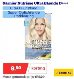 Bol.com Garnier Nutrisse Ultra BLonde D+++ aanbieding