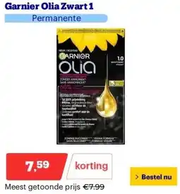 Bol.com Garnier Olia Zwart 1 aanbieding