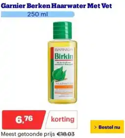 Bol.com Garnier Berken Haarwater Met Vet aanbieding