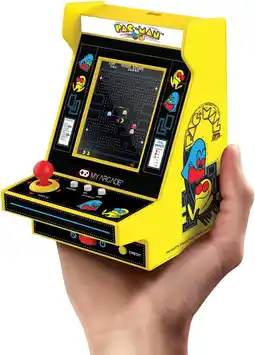 Amazon My Arcade DGUNL-4196 PAC-MAN Nano Speler Pro Draagbare Retro Arcade aanbieding