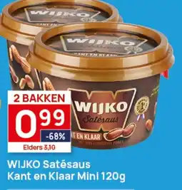 Butlon WIJKO Satésaus Kant en Klaar Mini aanbieding