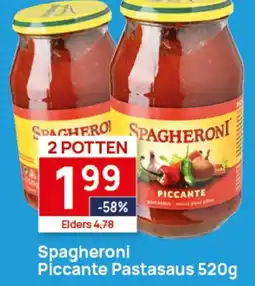 Butlon Spagheroni Piccante Pastasaus aanbieding