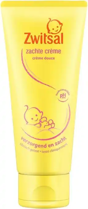 Bol.com Zwitsal Droog Huidje Zachte Crème - 100 ml - Zachte crème aanbieding