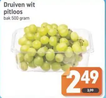 Dagwinkel Druiven wit pitloos aanbieding