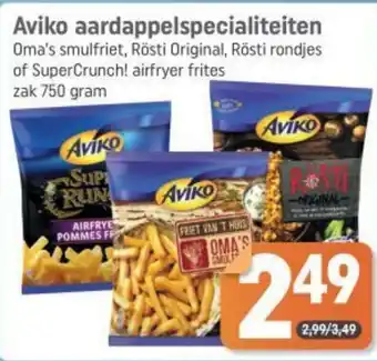 Dagwinkel Aviko aardappelspecialiteiten aanbieding