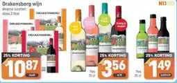 Dagwinkel Drakensberg wijn aanbieding