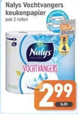 Dagwinkel Nalys Vochtvangers keukenpapieruba aanbieding