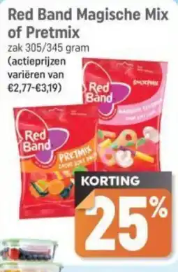 Dagwinkel Red Band Magische Mix of Pretmix aanbieding