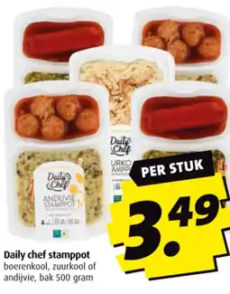 Boni Daily chef stamppot kool aanbieding