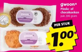 Boni gwoonº Pinda- of chocokoeken aanbieding