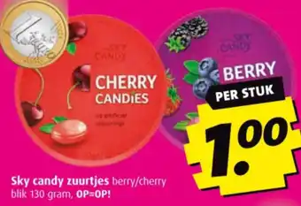 Boni Sky candy zuurtjes berry/cherry aanbieding