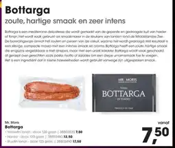 HANOS Mr. Moris Bottarga aanbieding