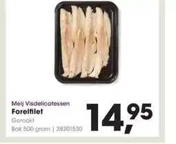 HANOS Meij Visdelicatessen Forelfilet aanbieding