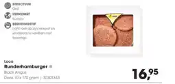 HANOS Runderhamburger aanbieding