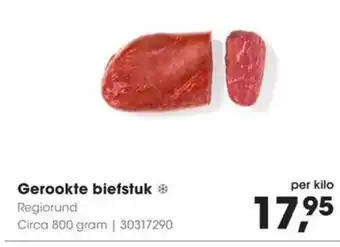 HANOS Gerookte biefstuk aanbieding