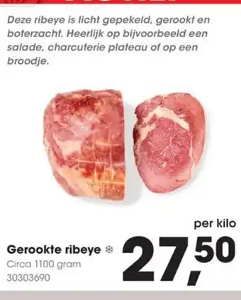 HANOS Gerookte ribeye aanbieding