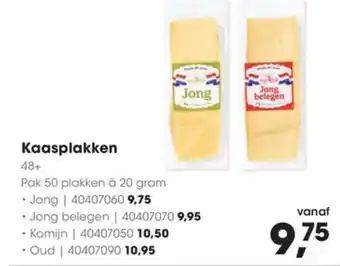 HANOS Kaasplakken aanbieding