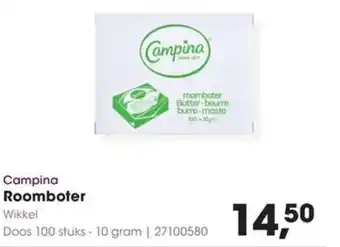 HANOS Campina Roomboter aanbieding