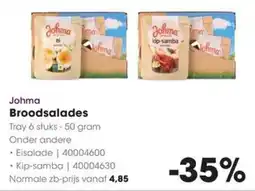 HANOS Johma Broodsalades aanbieding