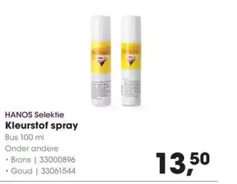 HANOS HANOS Selektie Kleurstof spray aanbieding