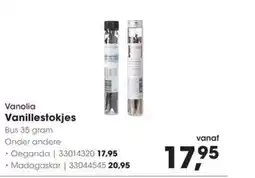 HANOS Vanolia Vanillestokjes aanbieding