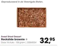 HANOS Rockslide brownie aanbieding