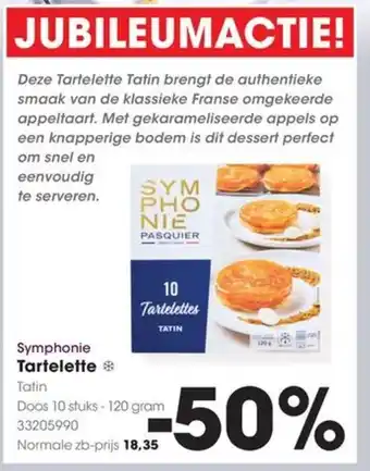 HANOS Symphonie Tartelette aanbieding