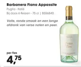 HANOS Barbanera Fiano Appassite aanbieding