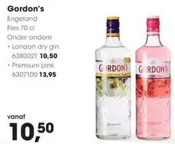 HANOS Gordon's aanbieding