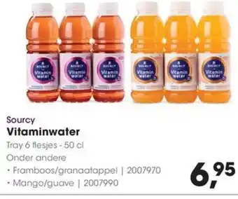 HANOS Sourcy Vitaminwater aanbieding