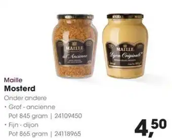 HANOS Maille Mosterd aanbieding