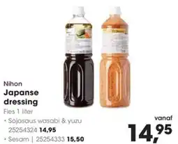 HANOS Nihon Japanse dressing aanbieding