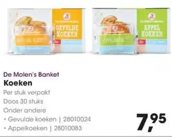 HANOS De Molen's Banket Koeken aanbieding