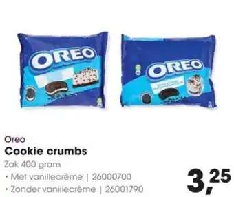 HANOS Oreo Cookie crumbs aanbieding