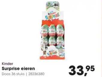 HANOS Kinder Surprise eieren aanbieding