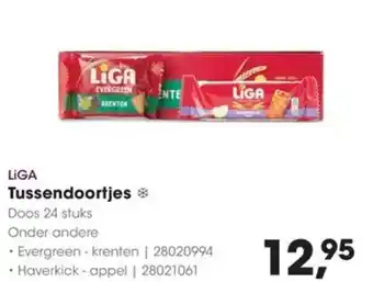 HANOS Liga Tussendoortjes aanbieding